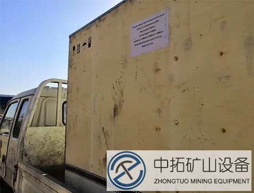 陜西中拓礦山高壓注漿泵貨發(fā)土耳其、伊斯坦布爾